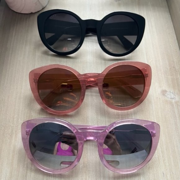 diff eyewear luna lot of 3 new